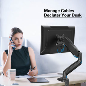 Single Monitor Desk Mount for 13''-32'' Monitors MUA0004