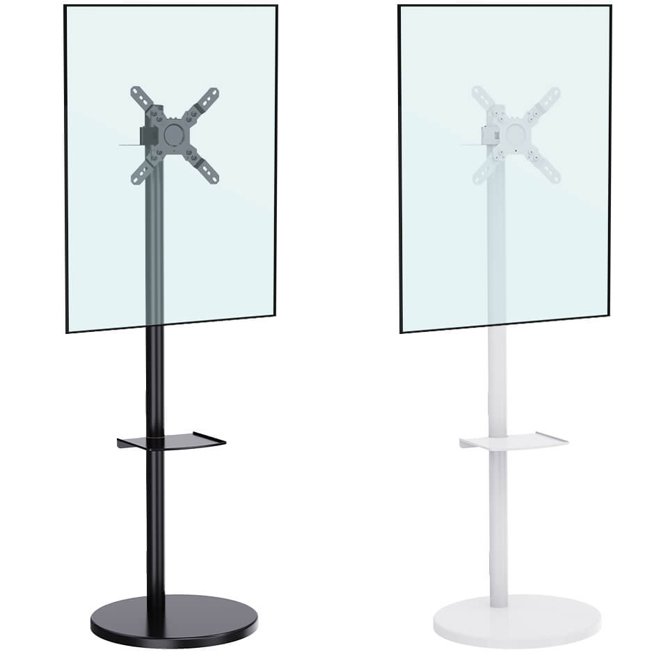 Monitor Floor Stand Hold Up To 15kg/33lbs TV Mount Cart MUT1101