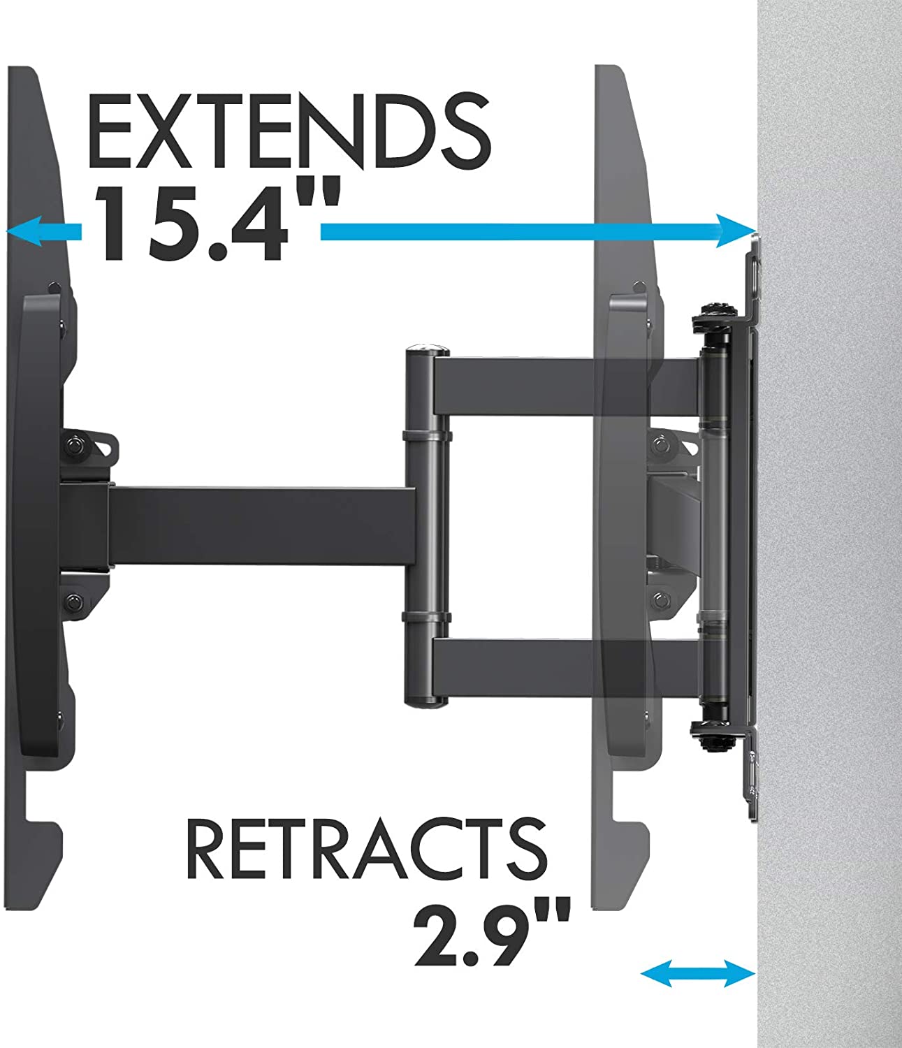 extend or retract the TV for a flexible viewing