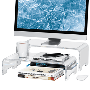 Zimilar 2 packs acrylic monitor stand