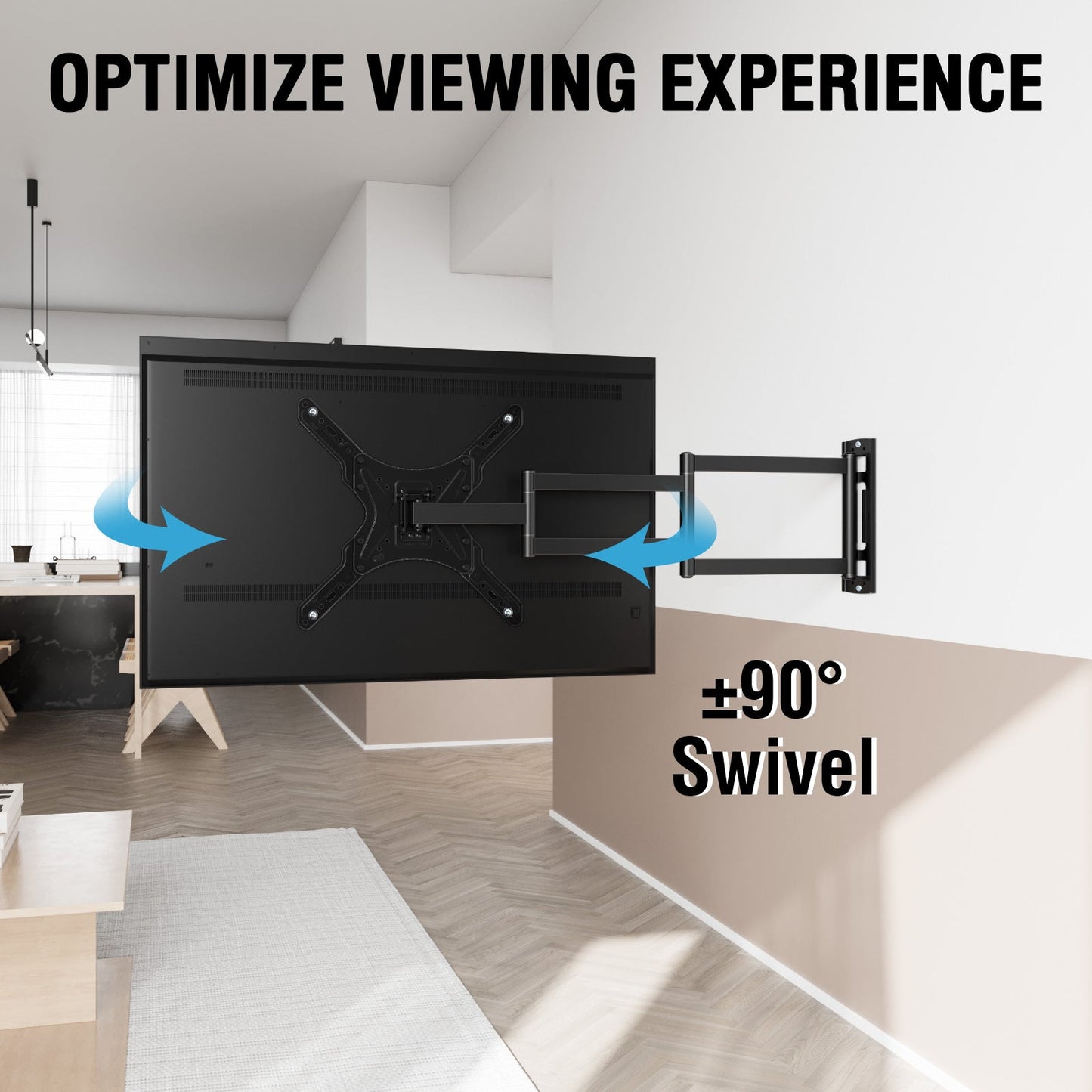 Full Motion TV Mount Long Arm For 26"-65" TVs MUT0047