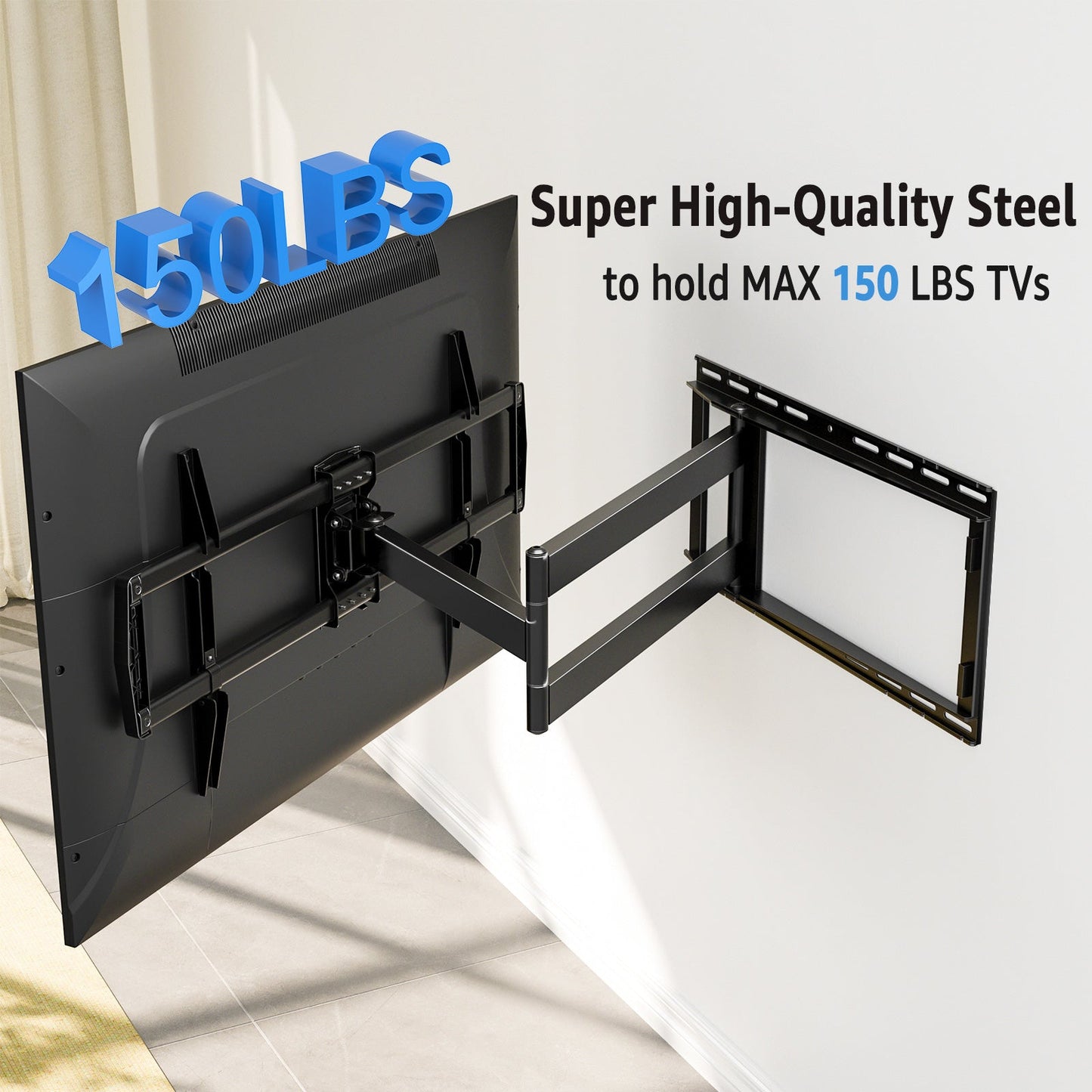 Full Motion TV Wall Mount For 42"-90" TVs MUT0059