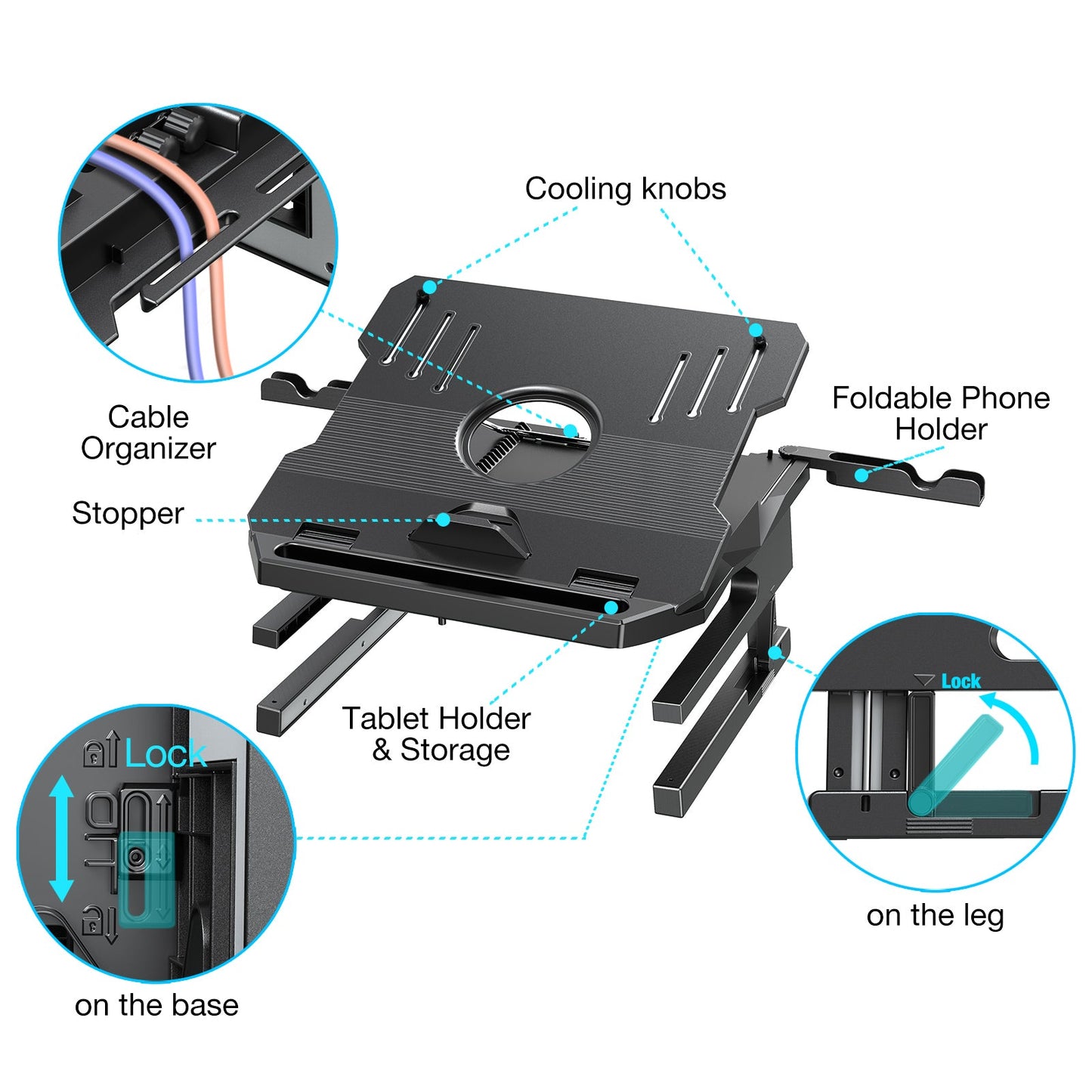 Rotatable Laptop Stand