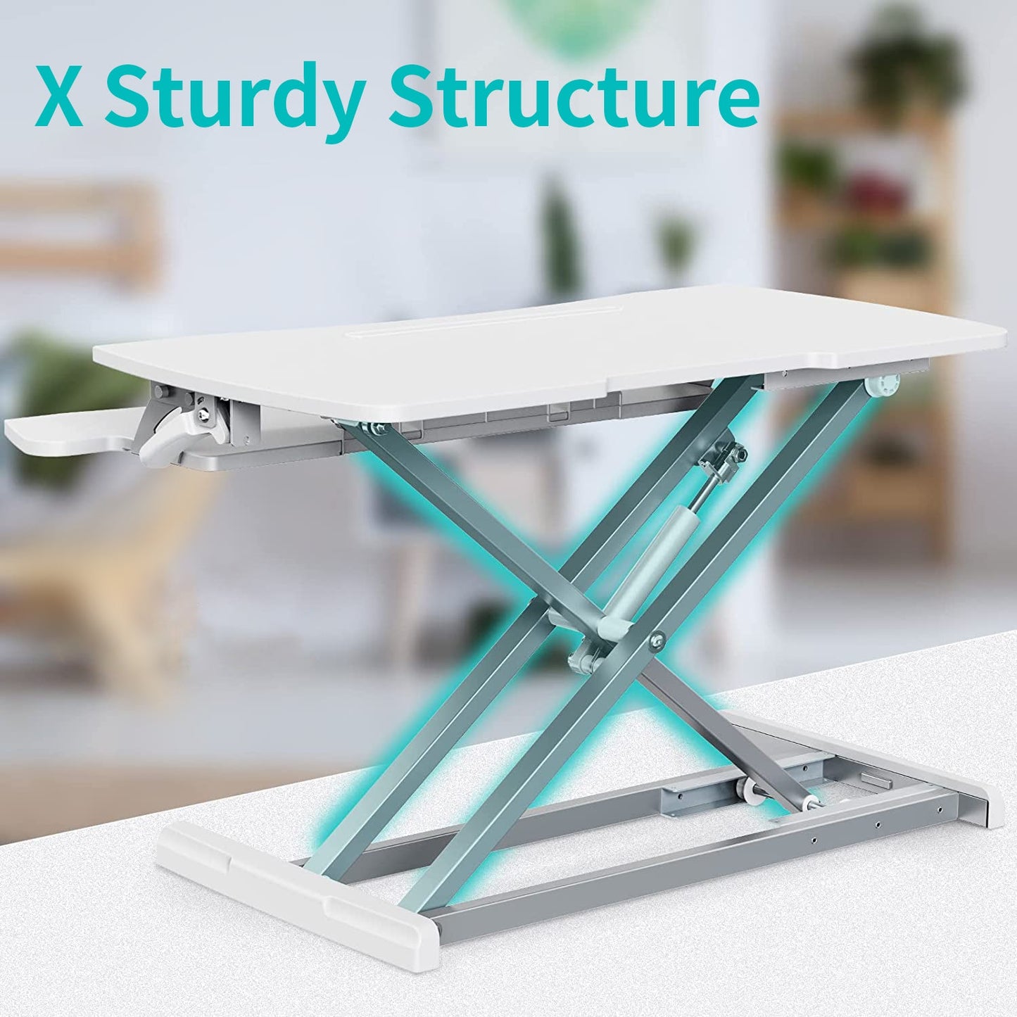 sturdy stand up desk converter