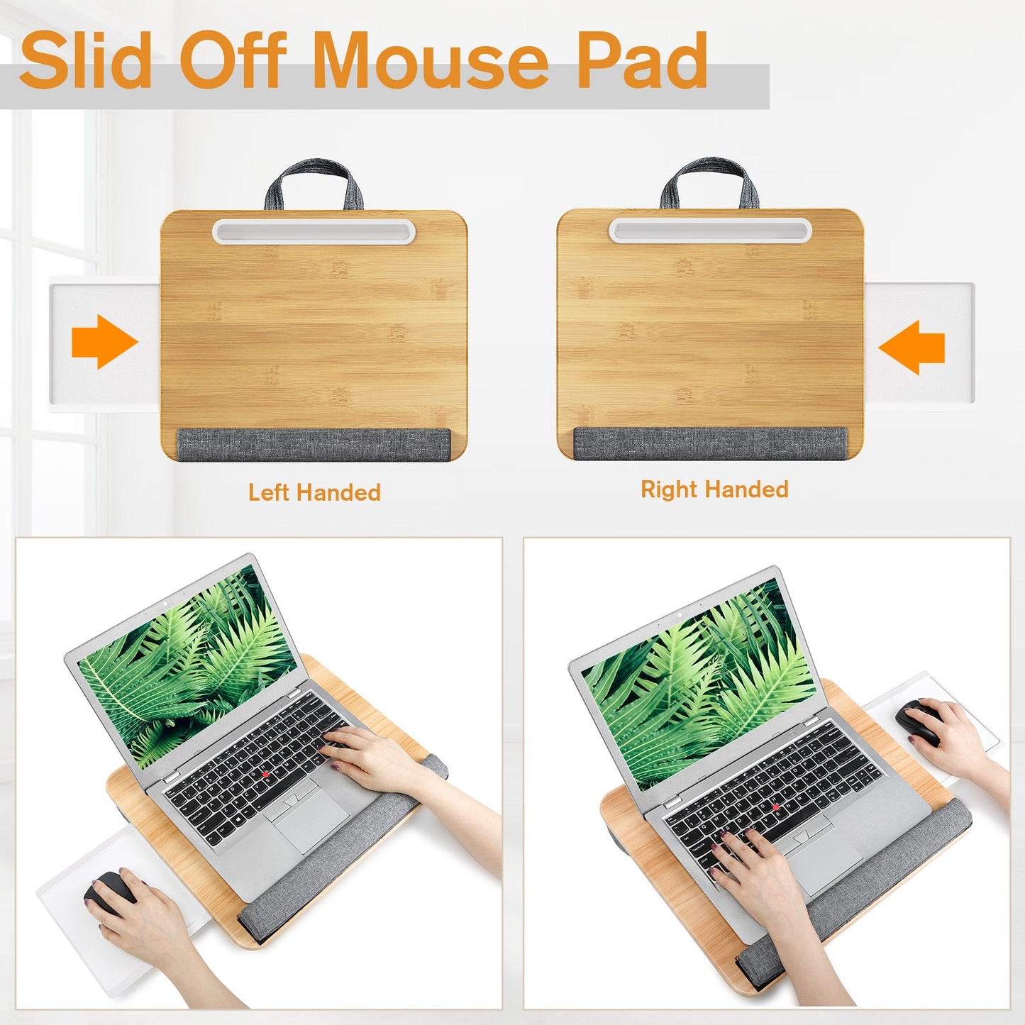 Laptop Desk with Mouse Pad