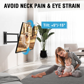 Full Motion TV Mount Long Arm For 26"-65" TVs MUT0047