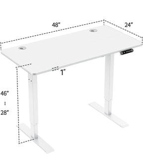 48'' Electric Sit Stand Desk