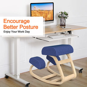 improve posture with a knee chair