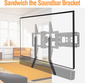 Smatto Soundbar Mount Sound Bar TV Bracket