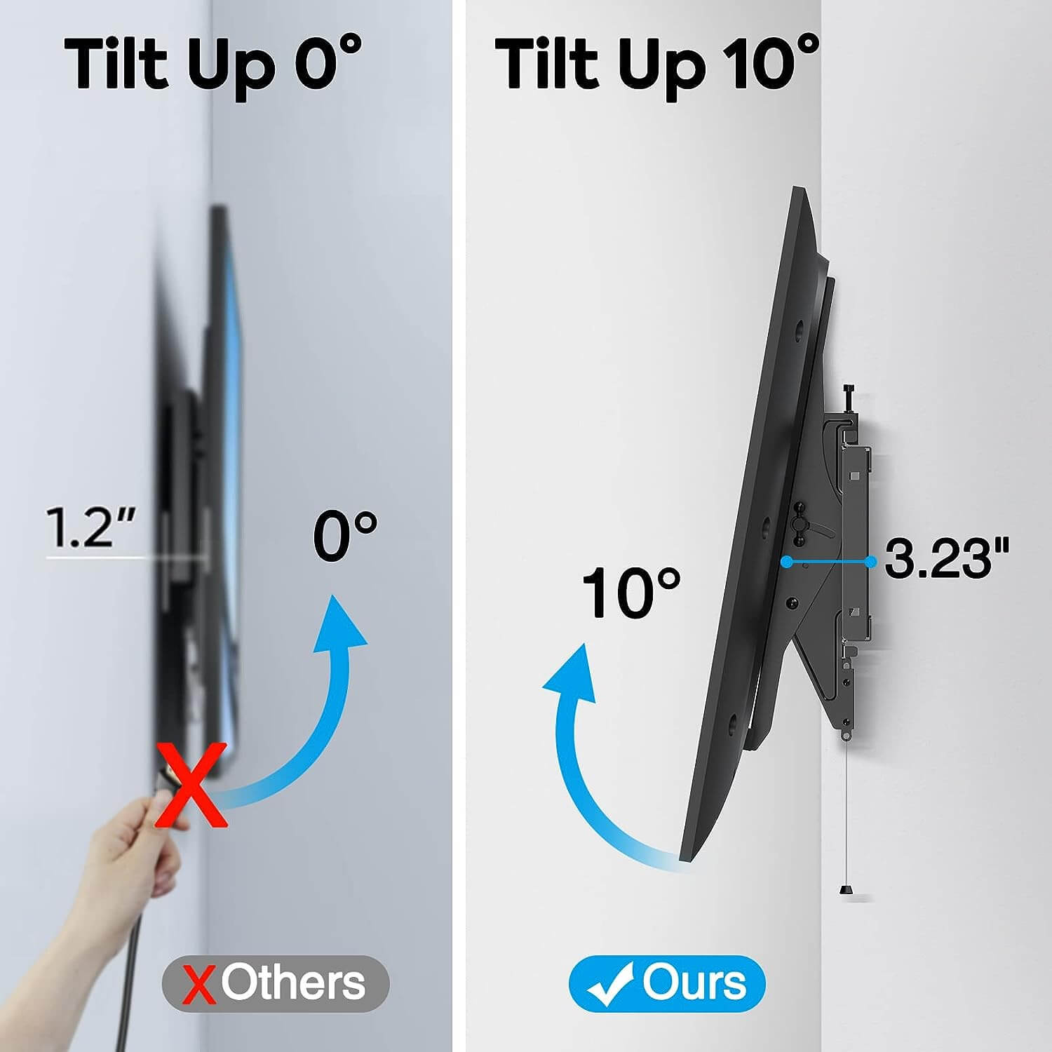 Tilting TV Wall Mount for 37''-82'' TVs MUT0016