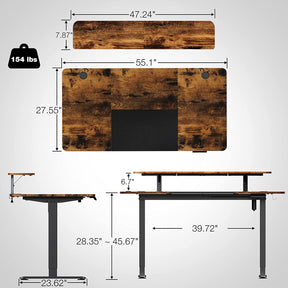 Rustic Brown + Black