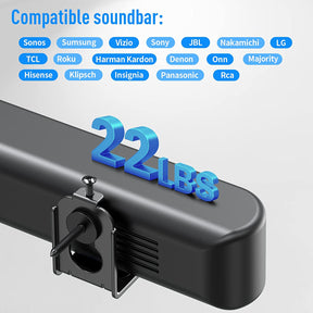 ZIMILAR Universal Soundbar Wall Mount Bracket
