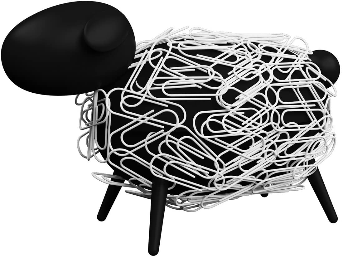 Sheep Shape Magnetic Paper Clip Holder