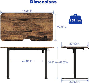 ZIMILAR Motorized Standing Desk