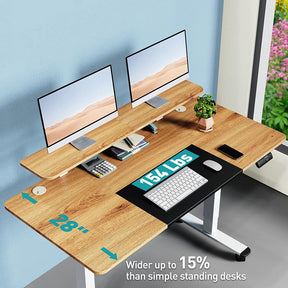 Deep Oak + Black