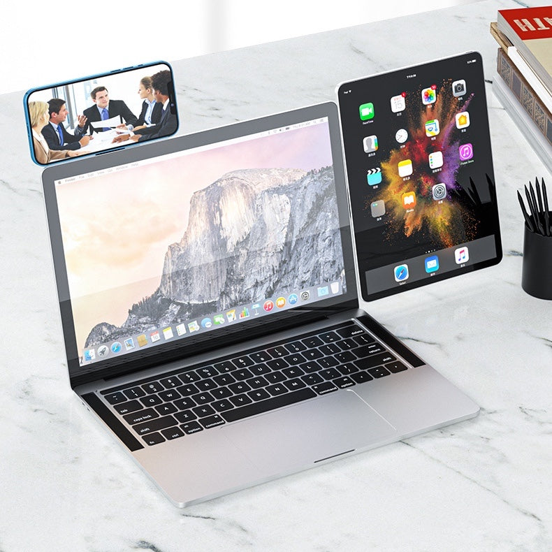 Magnetic Laptop Phone Holder