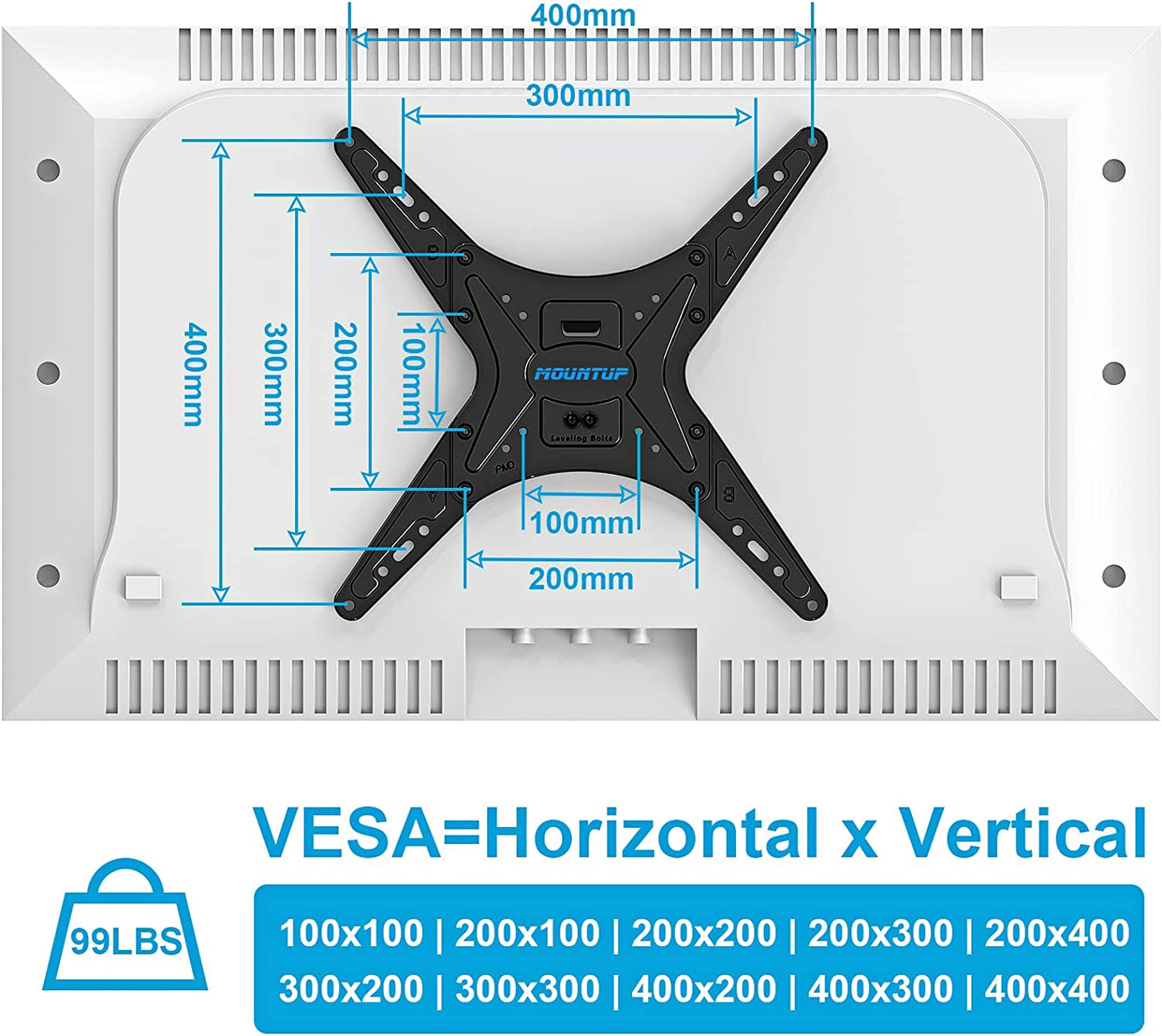 ceiling tv mount vesa