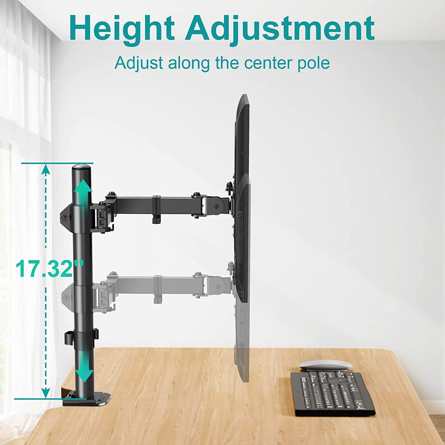 Adjustable Monitor Desk Mount