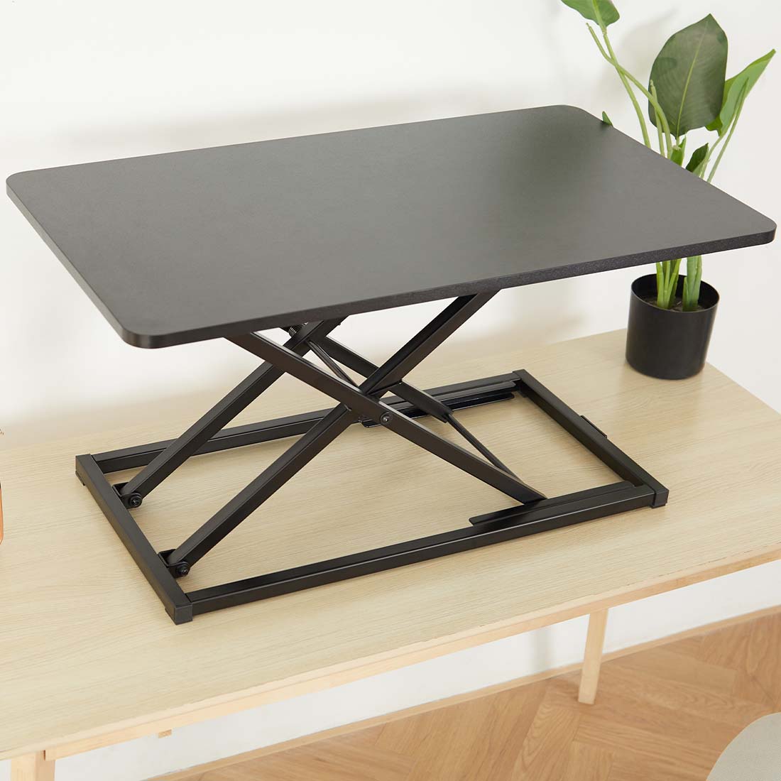 height adjustable standing desk converter