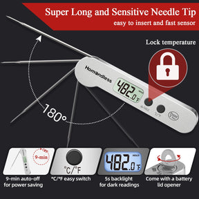 Silver Meat Thermometer
