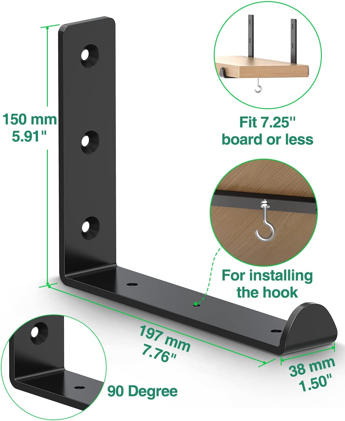 MOUNT PRO Floating Shelves
