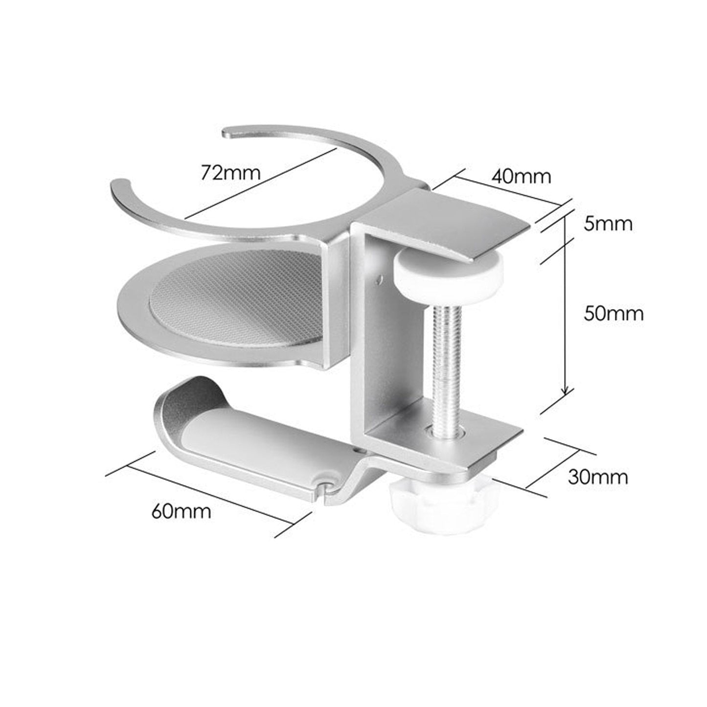 2 In 1 Cup Holder and Headphone Hanger