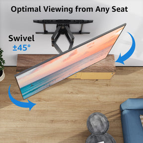 Full Motion TV Wall Mount for 37''-82" TVs MUT0058-24K